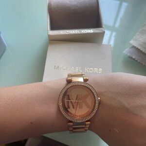 Michael Kors Parker Rose Gold Watch